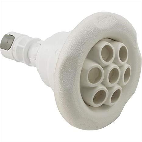 Waterway Plastics 212-8030G white poly storm massage jet