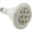 Waterway Plastics 212-8030G white poly storm massage jet