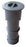 Aquastar US103 Volleyball Pole Holder Assembly-Light Gray